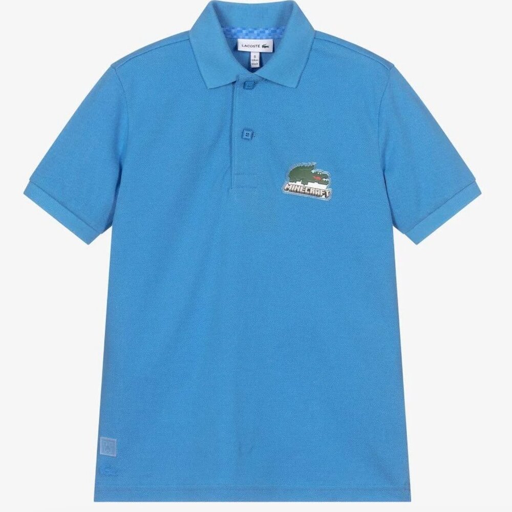 Lacoste x Mincraft Polo size 8 (128 cm)